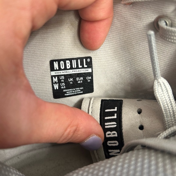 NOBULL Trainer SuperFabric Gray Men’s 15 / Women’s 16.5 - Picture 6 of 6